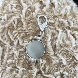 Silver Bag Charm